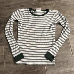 Lake Kids Striped Pajama Top sz 12